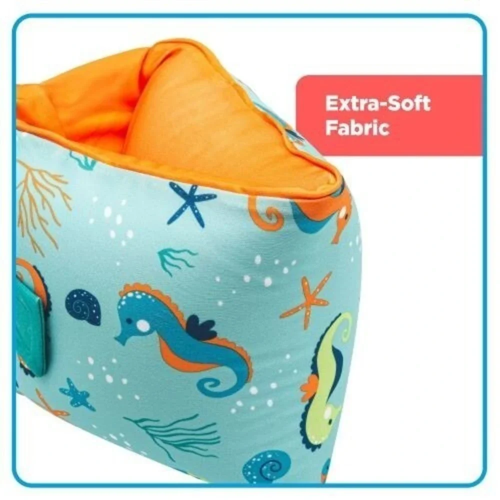 Swim School Adjustable Fabric‎ Arm Floats M/L 40–80 lbs Level 3